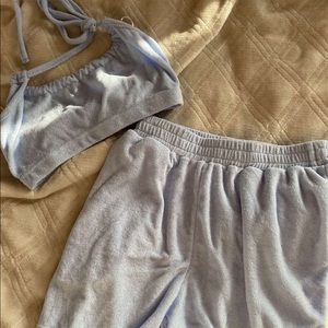 Light blue two piece set